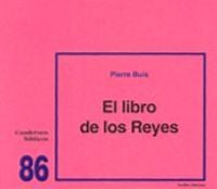 El libro de los Reyes, de Buis, Pierre | portada del libro