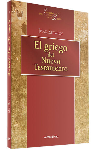 El griego del Nuevo Testamento, de Zerwick, Max | portada del libro