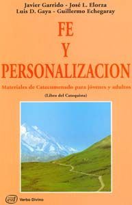Fe y personalización, de Echegaray Inda, Guillermo | portada del libro