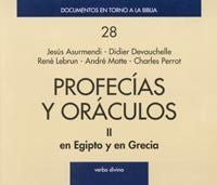 Profecías y oráculos - II, de Asurmendi Ruiz, Jesús María | portada del libro
