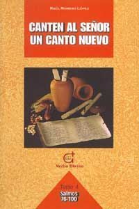 Canten al Señor un canto nuevo, de Romero López, Raúl | portada del libro