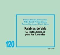 Palabras de Vida: 59 textos para los funerales, de Brossier, François | portada del libro