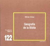 Geografía de la Biblia, de Artus, Olivier | portada del libro