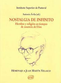 Nostalgia de Infinito, de Instituto Superior de Pastoral | portada del libro