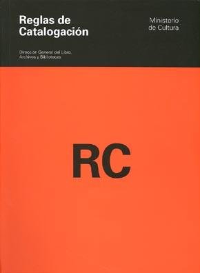 Reglas de catalogación, de BLANCO | portada del libro