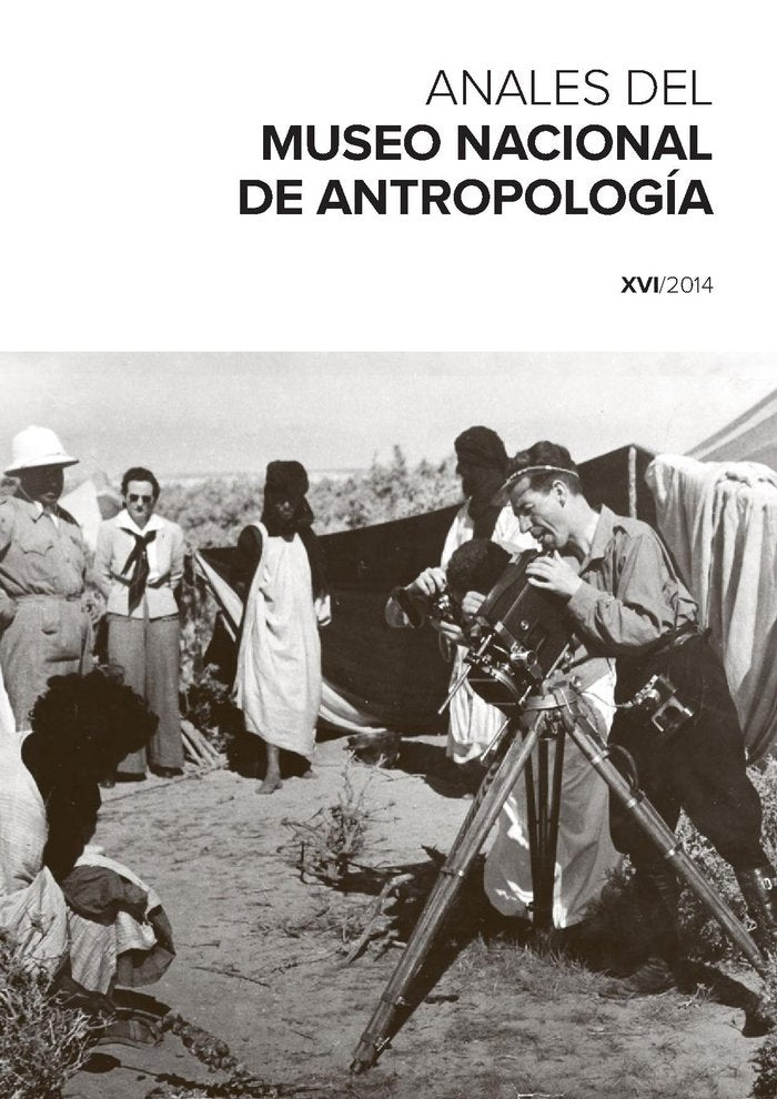 Anales del Museo Nacional de Antropología XVI/2014, de Estrada Aguilar | portada del libro