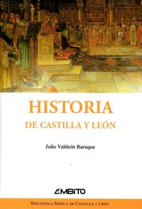 Historia de Castilla y León, de VALDEON BARUQUE | portada del libro