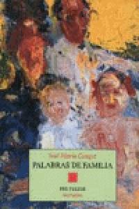 PALABRAS DE FAMILIA  PT-217, de Conget | portada del libro