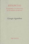 ESTANCIAS PT-226    *, de Agamben | portada del libro