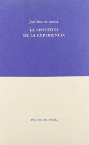 LENTITUD DE EXPERIENCIA PT-272, de Arnal | portada del libro