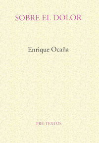 SOBRE EL DOLOR  PT-295     *, de OCAÑA | portada del libro