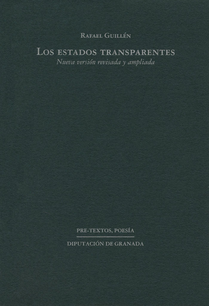 ESTADOS TRANSPARENTES  PT-350, de Guillén | portada del libro