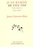 JUAN RAMON DE VIVA VOZ 1 PT373, de Guerrero Ruiz | portada del libro