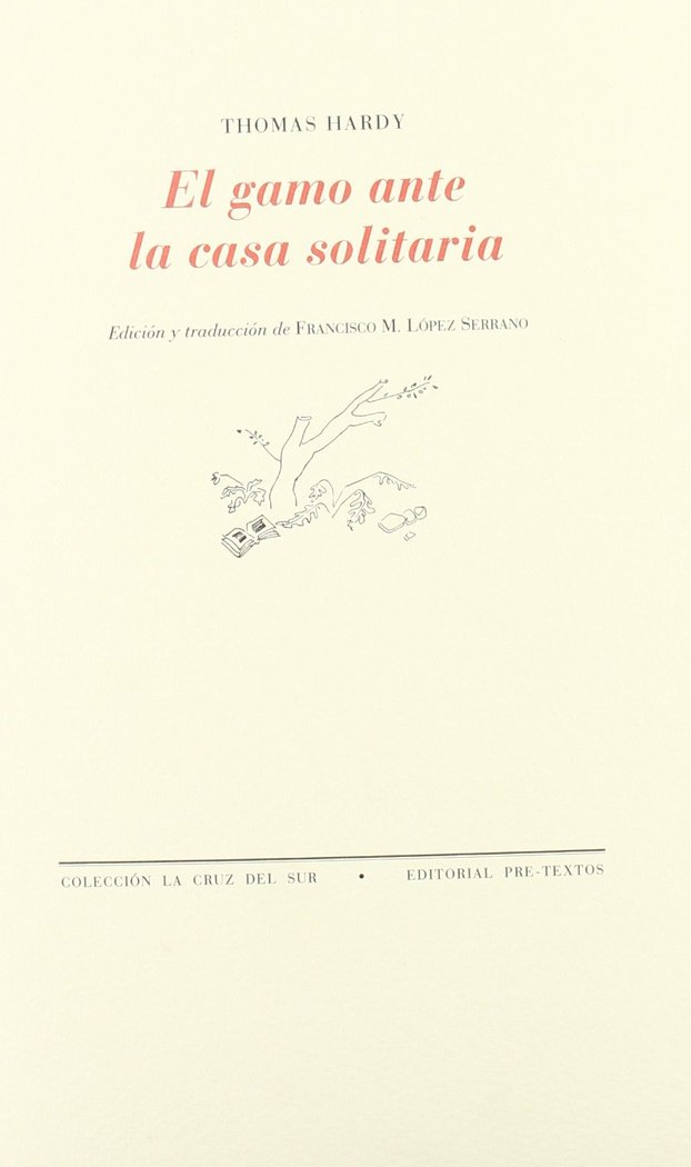 GAMO ANTE LA CASA  PT-383, de Hardy | portada del libro