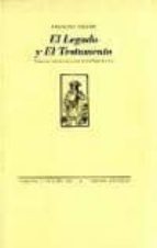LEGADO Y EL TESTAMENTO  PT-552, de François Villon | portada del libro