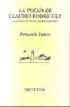 POESIA DE CLAUDIO RODRIGUEZ PT-672, de Fernando Yubero | portada del libro