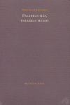 PALABRAS MAS PALABRAS MENOS PT-707, de HERNANDEZ | portada del libro