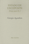 ESTADO DE EXCEPCION PT-712   *, de Agamben | portada del libro