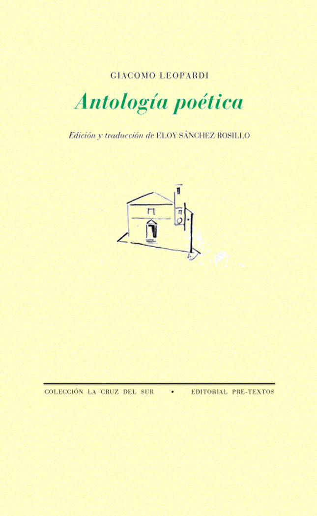 ANTOLOGIA POETICA LEOPARDI -332  *, de Leopardi | portada del libro