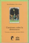 CUESTIONES SOBRE LA DEMOCRACIA, de David Beetham#Kevin Boyle | portada del libro