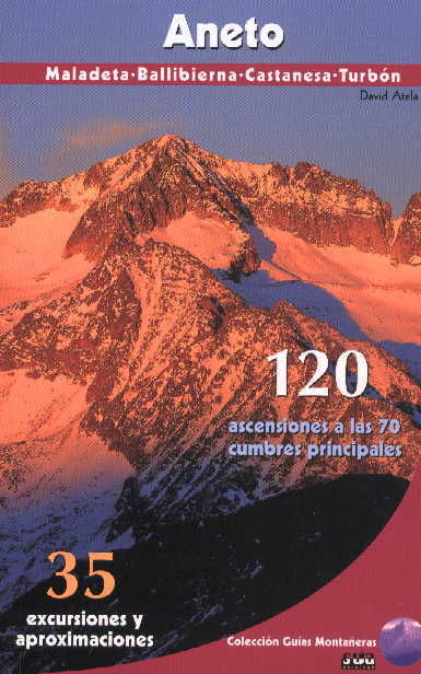 Guía montañera Aneto, de Atela Romero | portada del libro
