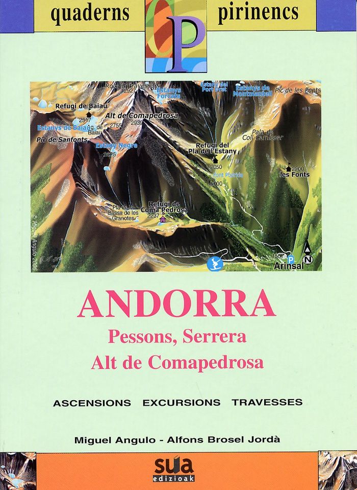 Andorra (Pessons, Serrera, Alt de Comapedrosa), de Brosel Jordà | portada del libro