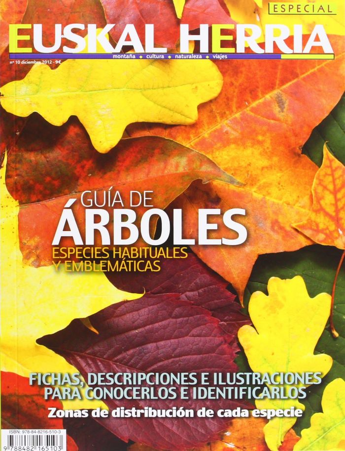 Guia de arboles de Euskal Herria, de Nino Ricoi | portada del libro