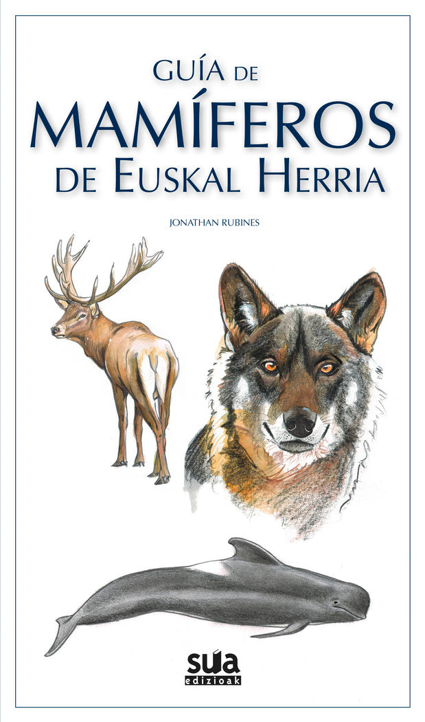 Guía de mamíferos de Euskal Herria, de Rubines Garcia, Jonathan | portada del libro