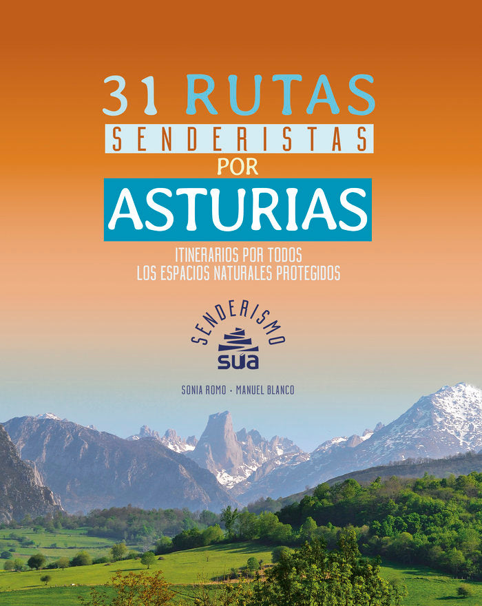 31 Rutas senderistas por Asturias, de Romo Leal, Sonia | portada del libro