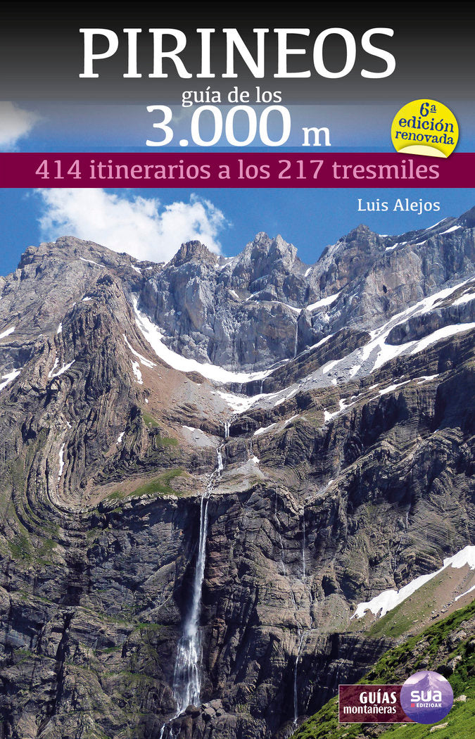 Pirineos. Guía de los 3.000 metros, de Alejos Escarpe, Luis | portada del libro