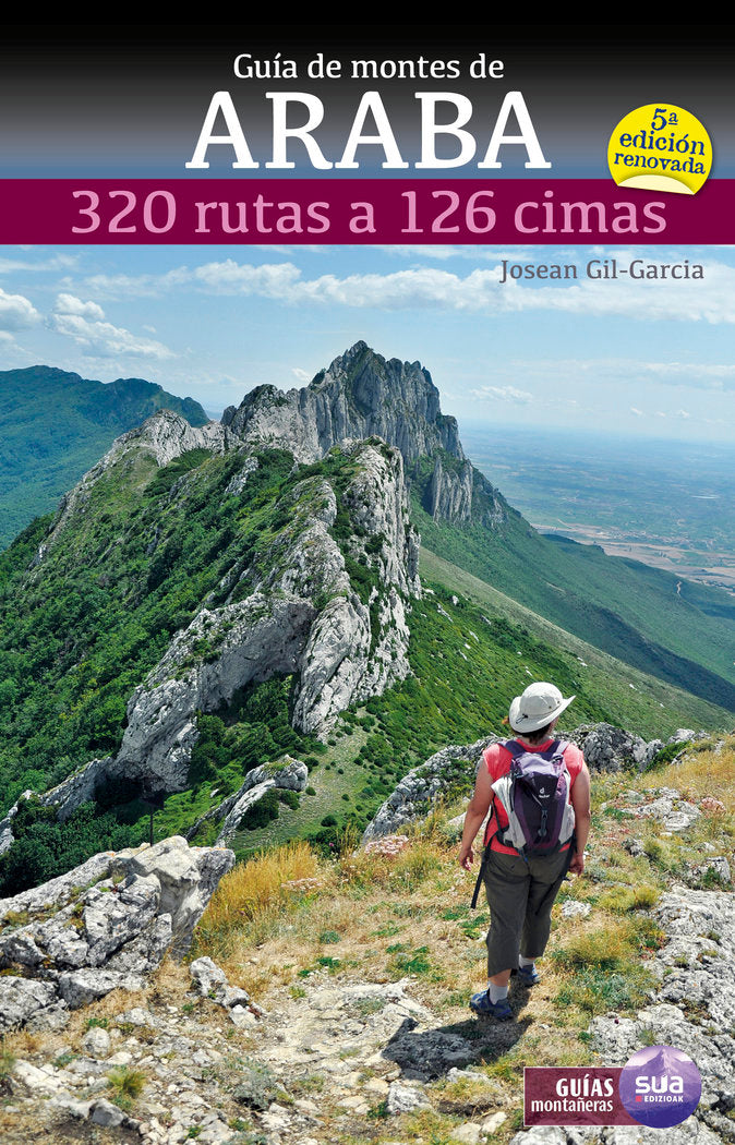 Guia de montes de Araba, de Gil Garcia, Josean | portada del libro