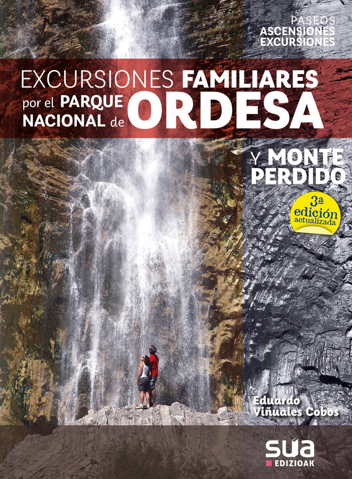 Excursiones familares por el Parque Nacional de Ordesa y Monte Perdido, de Viñuales Cobos, Eduardo | portada del libro