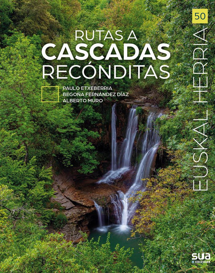 RUTAS A CASCADAS RECONDITAS, de MURO PEREG, ALBERTO | portada del libro