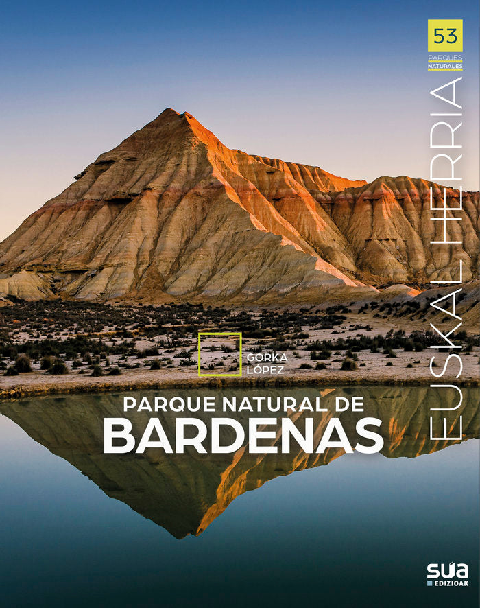 Parque natural de Bardenas, de GORKA LOPEZ | portada del libro