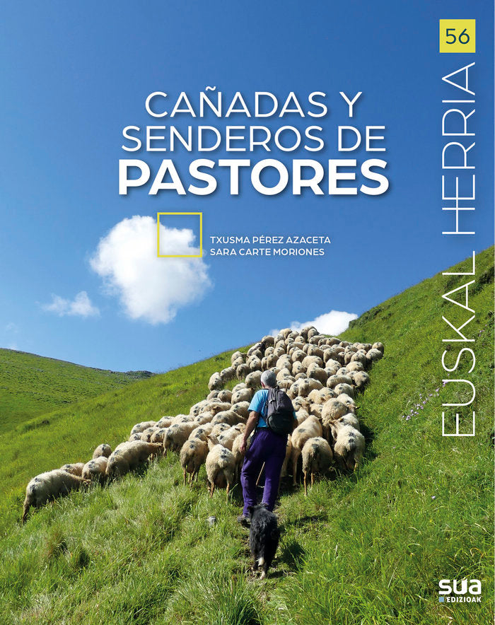 CAÑADAS Y SENDEROS DE PASTORES, de PEREZ AZACETA,TXUSMA | portada del libro