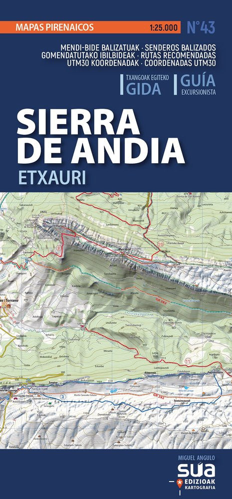 SIERRA DE ANDIA, de ANGULO. MIGUEL | portada del libro