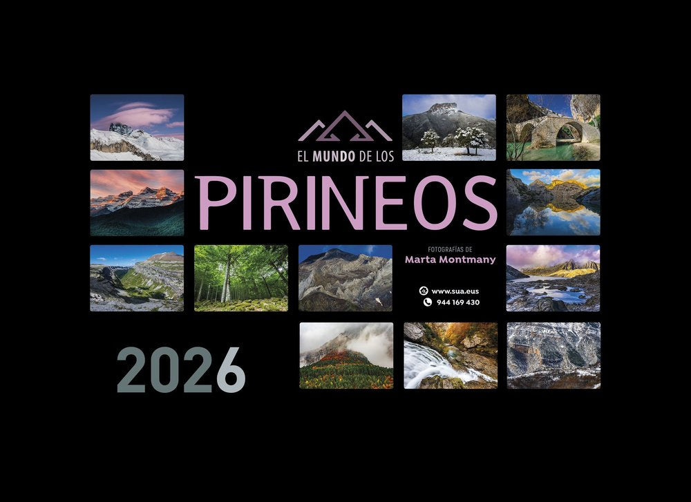 CALENDARIO PIRINEOS 2026, de AA.VV. | portada del libro