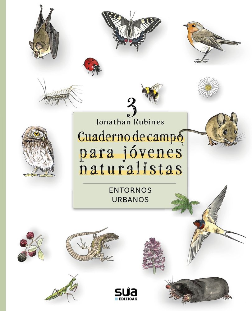 CUADERNO DE CAMPO PARA JOVENES, de RUBINES | portada del libro