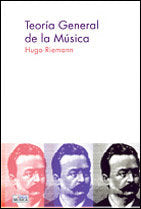 TEORIA GENERAL DE LA MUSICA, de RIEMANN, HUGO | portada del libro