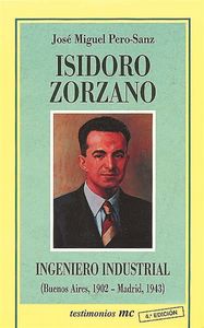 Isidoro Zorzano, de PERO-SANZ ELORZA | portada del libro