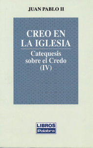Creo en la Iglesia, de Juan Pablo II | portada del libro