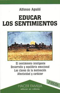 Educar los sentimientos, de AGUILO PASTRANA | portada del libro