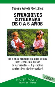 Situaciones cotidianas de 0 a 6 años, de ARTOLA GONZALEZ | portada del libro