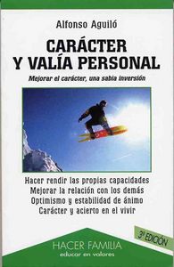 Carácter y val¡a personal, de AGUILO PASTRANA | portada del libro