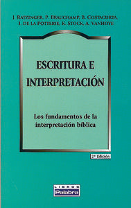 Escritura e interpretación, de Ratzinger, Joseph | portada del libro