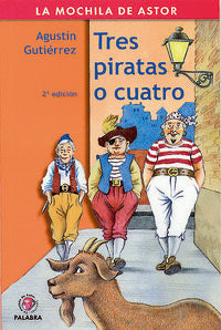 Tres piratas o cuatro, de Gutiérrez, Agustín | portada del libro
