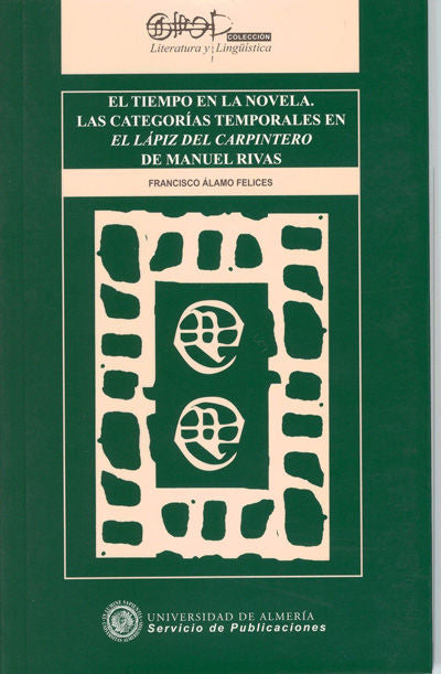 El tiempo en la novela. Las categorías temporales en el lápiz del carpintero de Manuel Rivas, de Álamo Felices | portada del 