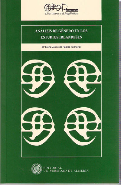 Análisis de género en los estudios irlandeses, de Jaime de Pablos | portada del libro