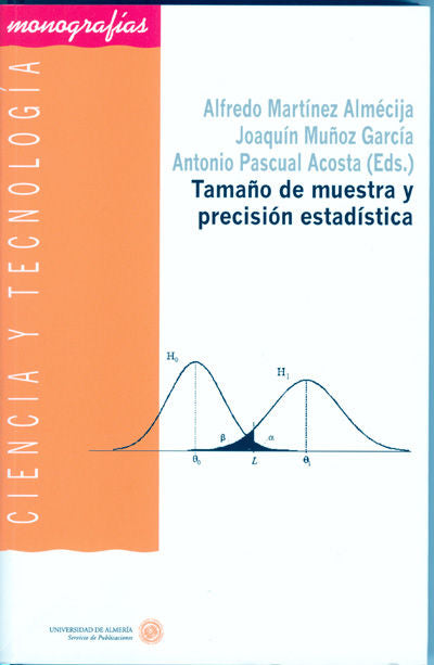 Tamaño de muestra y precisión estadística, de Martínez Almécija | portada del libro
