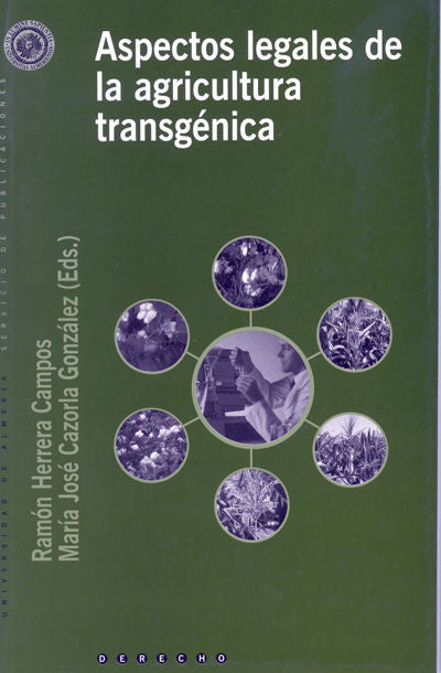 Aspectos legales de la agricultura transgénica, de Cazorla González | portada del libro